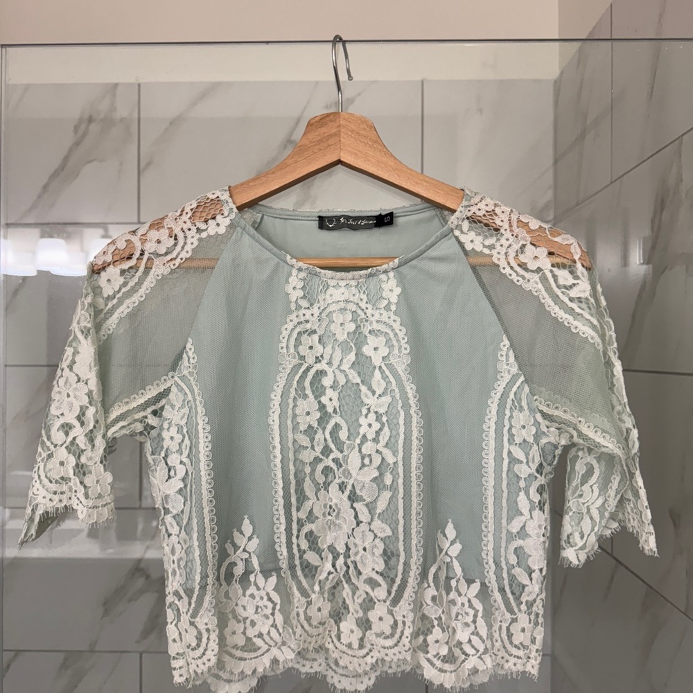 For Love & Lemons Lace Top